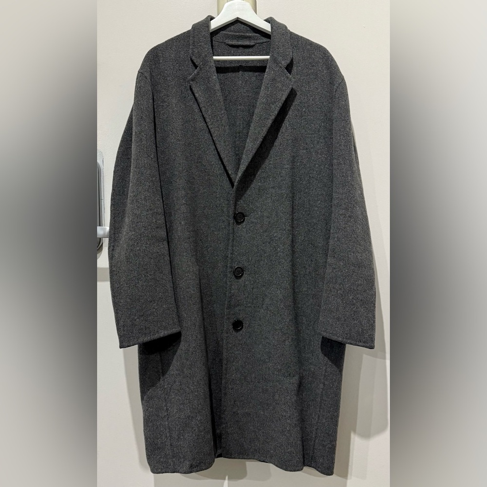 Acne Cashmere Wool oversized Gray coat [48]